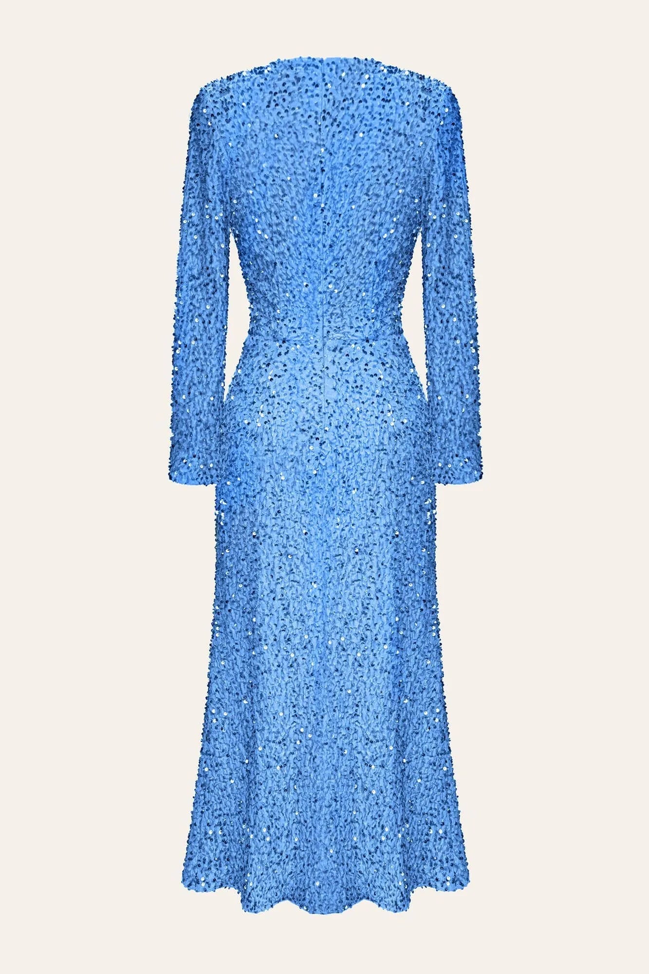 Sequined Long Sleeve Dress