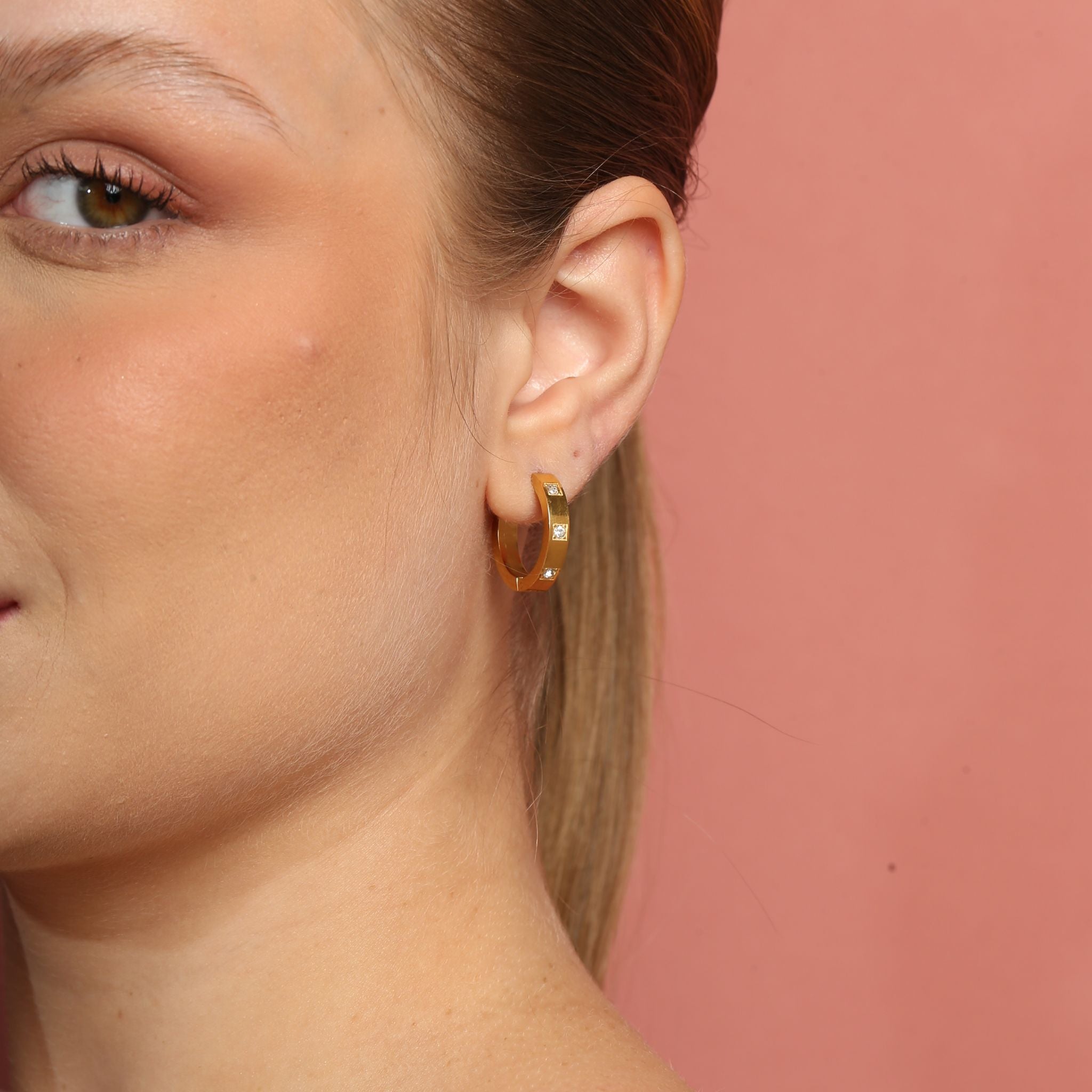 The Luxe Mini Hoop Earrings