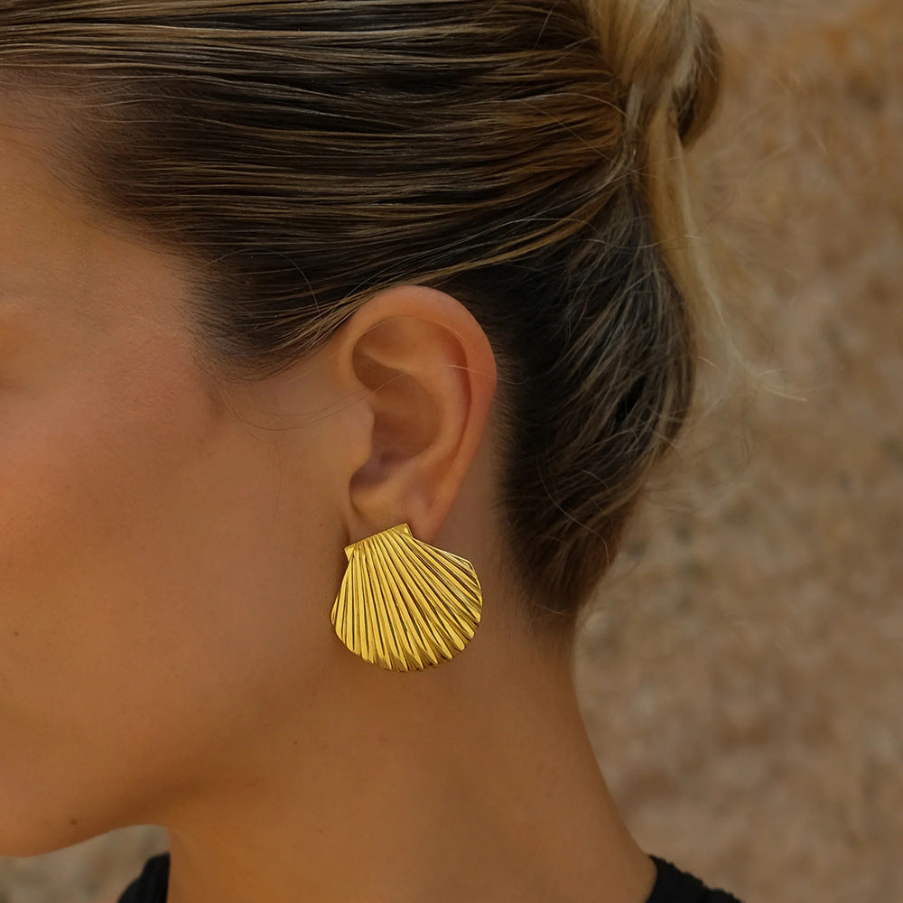 Coral Bay Shell Earrings