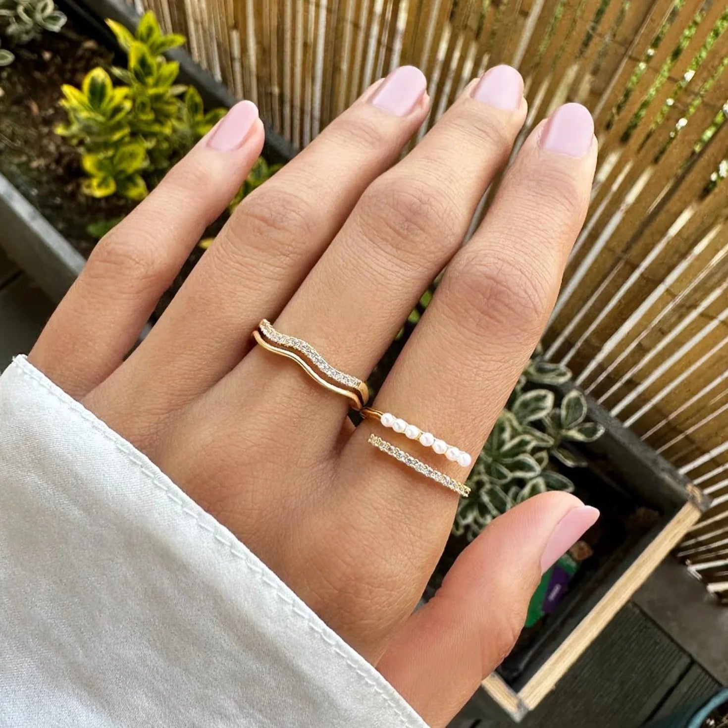 Aura Layered Ring