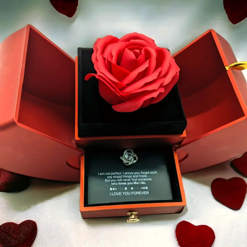 Eternal Love Rose & Necklace - To My Love