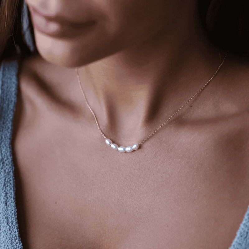 Lila Pearl Necklace