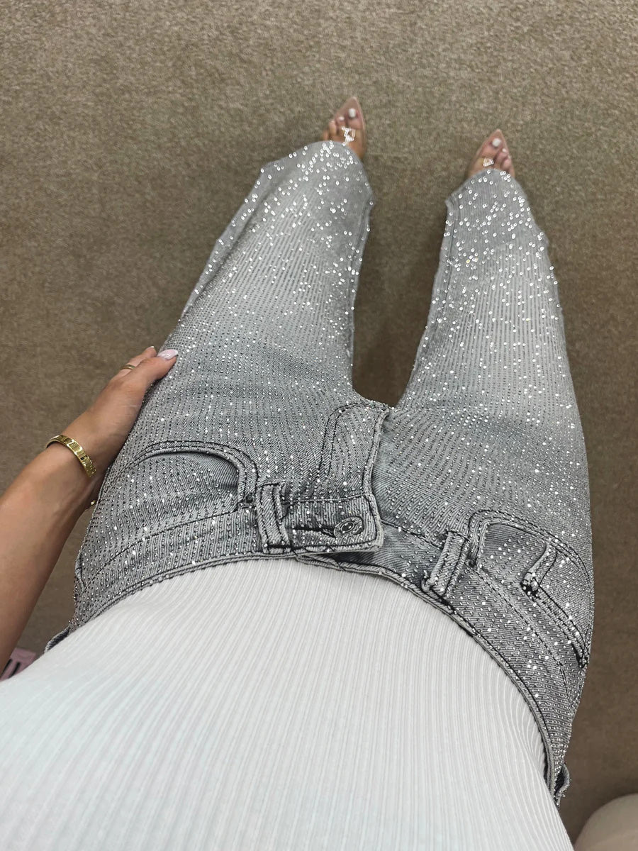 Premium Diamanté Jeans Pants for Women