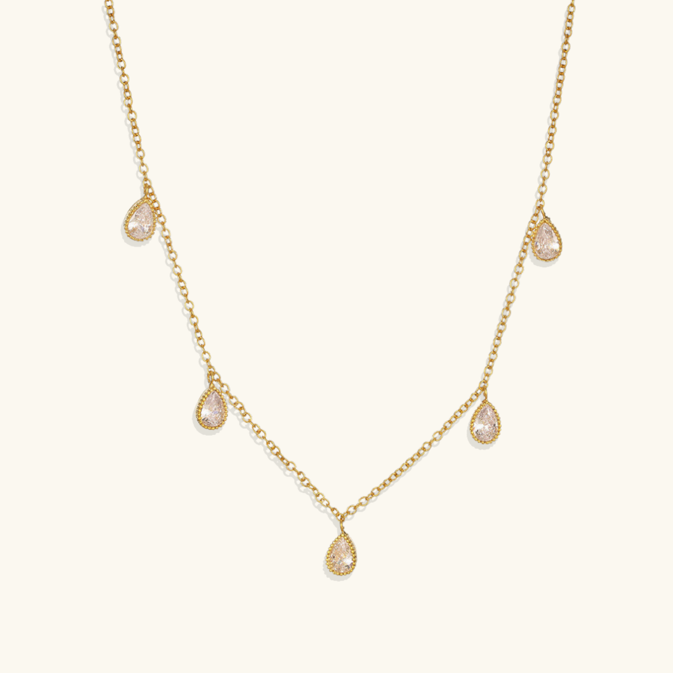 Aurora Droplet Necklace