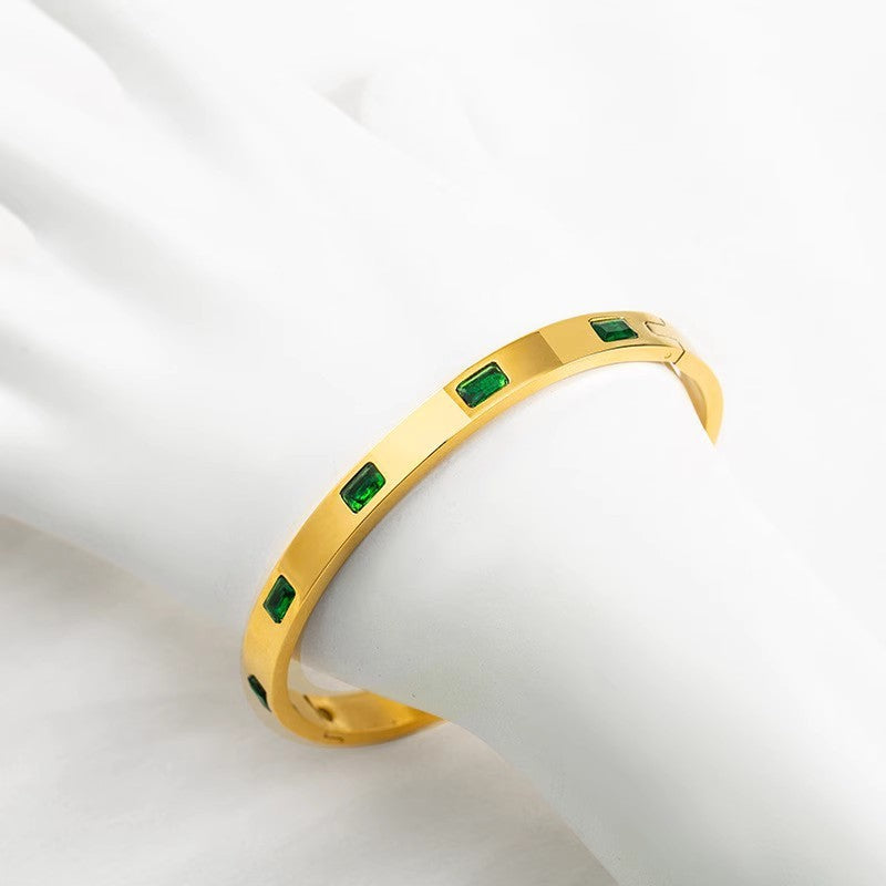 Victoria Emerald Bracelet