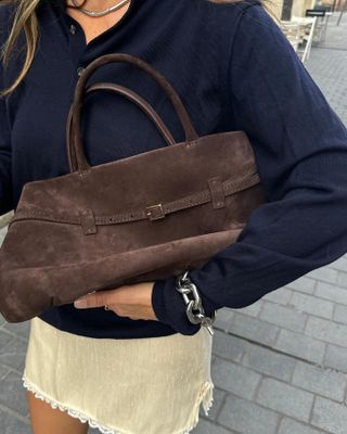 Viena Suede Bag