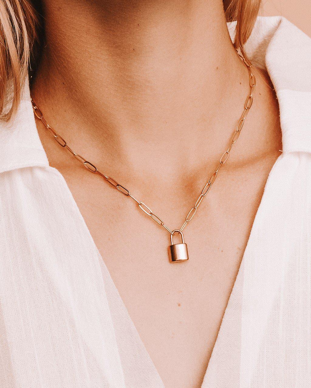 The Luxe Lock Necklace