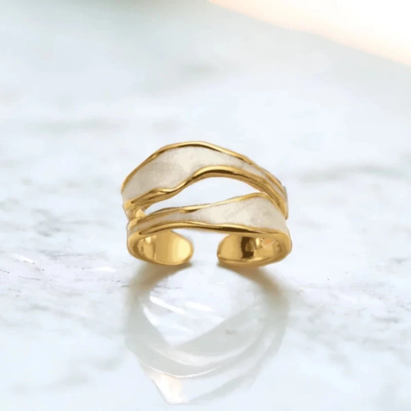 Maya Marble Ring