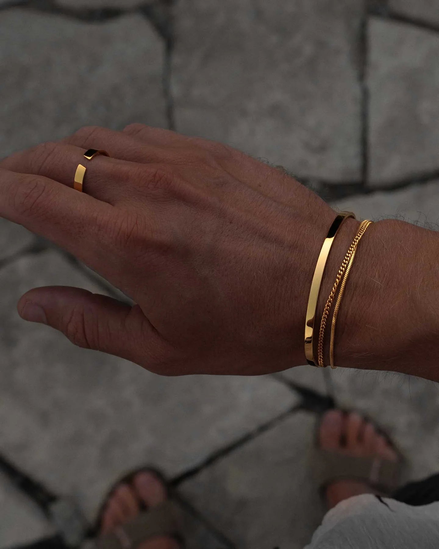 Minimal Snake Bracelet