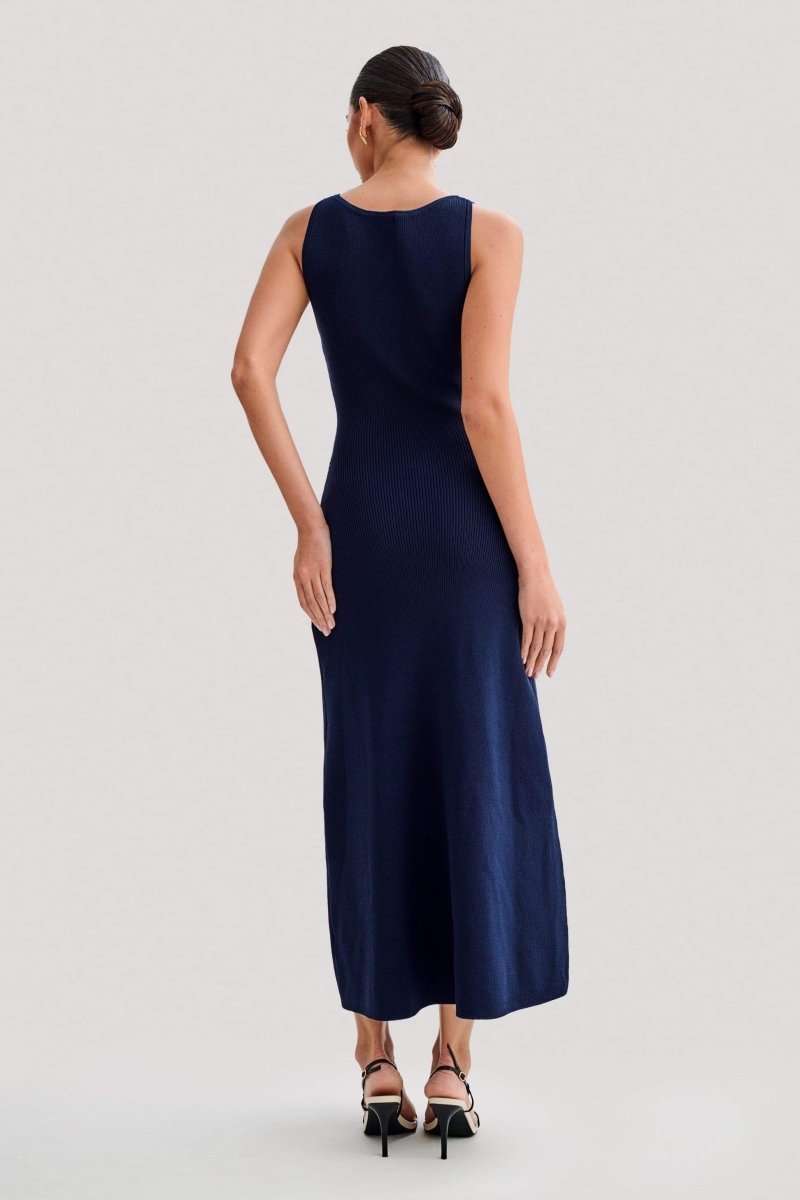 Elara Knit Sleeveless Maxi Dress