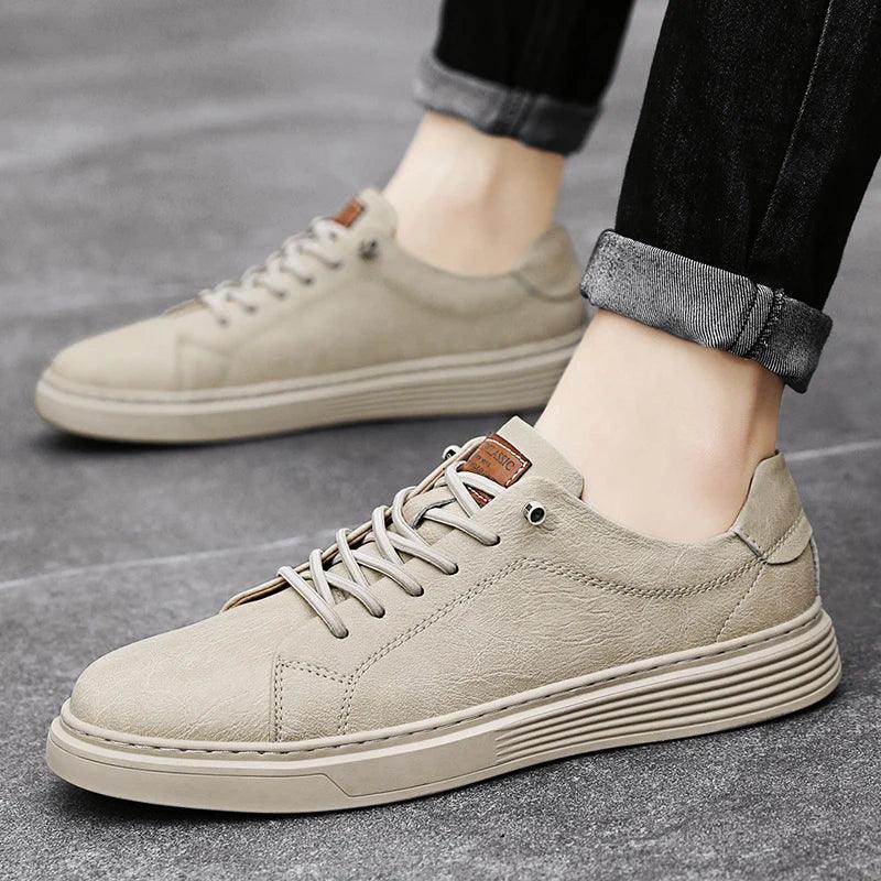 Italian Leather Casual Shoes