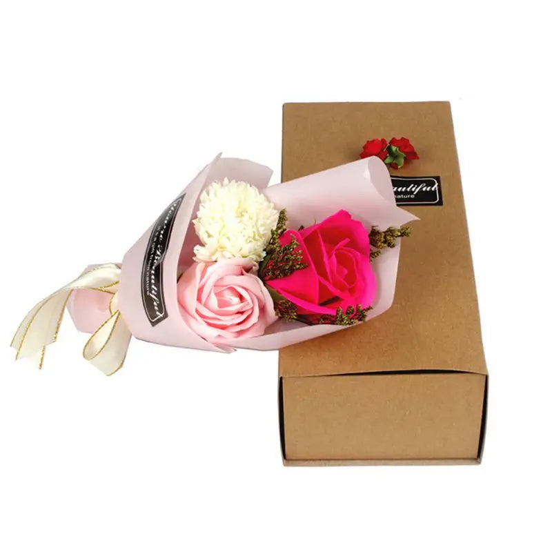 Rose Blossom Soap Bouquets