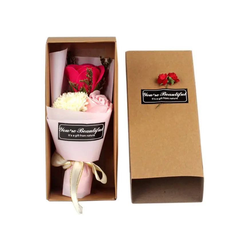 Rose Blossom Soap Bouquets