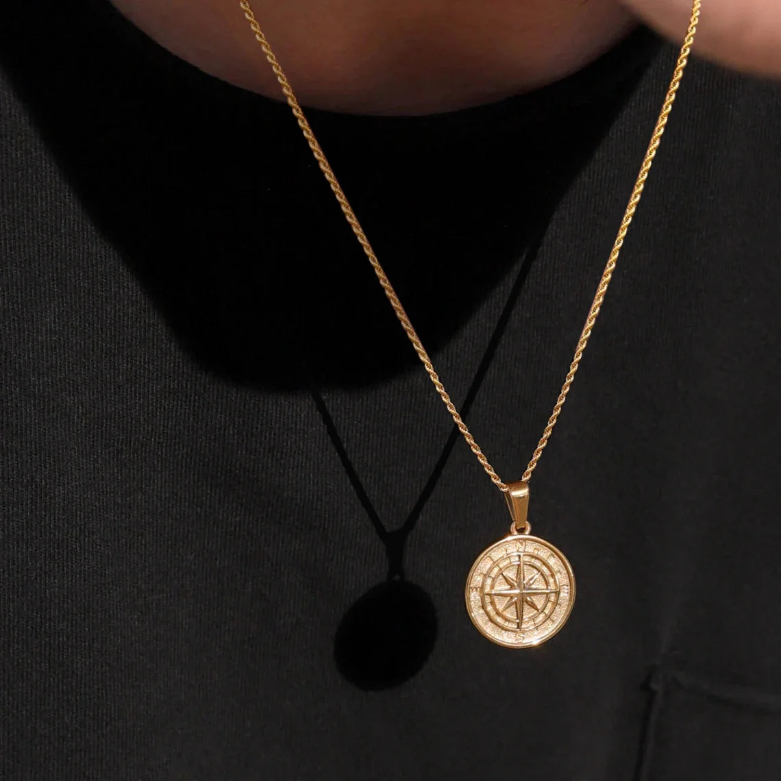 The Navigator Compass Pendant