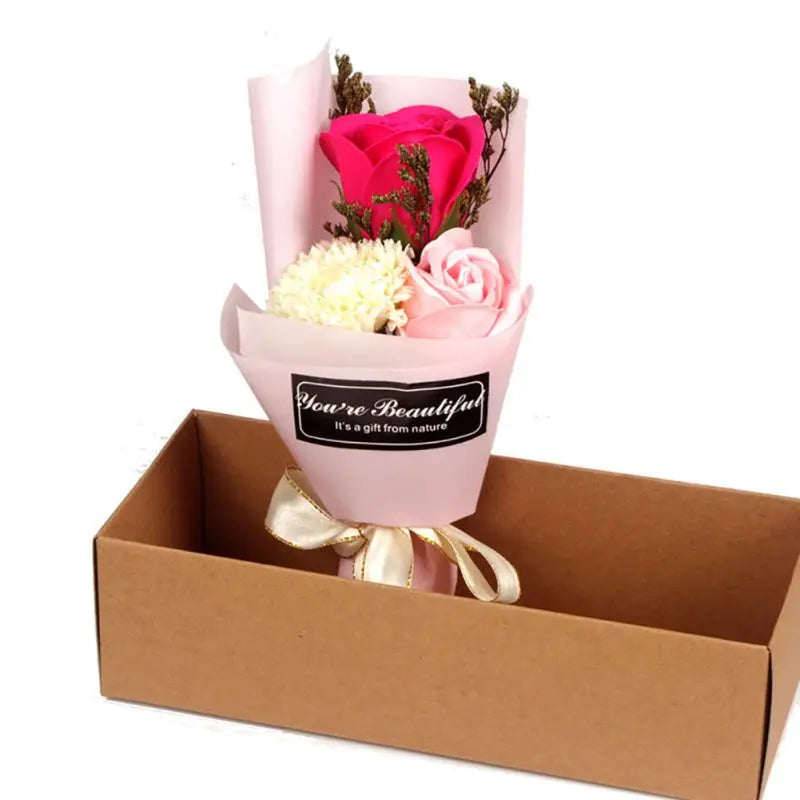 Rose Blossom Soap Bouquets