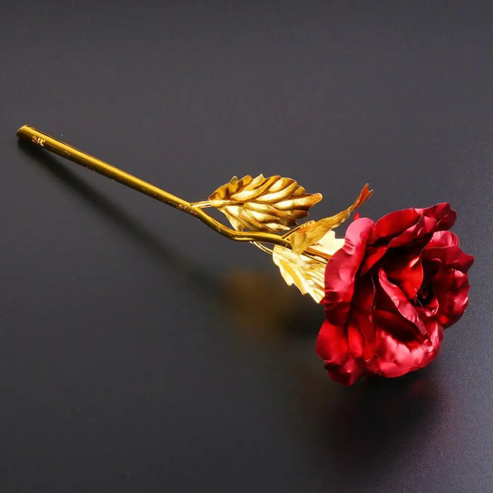 Love Gold Foil Rose