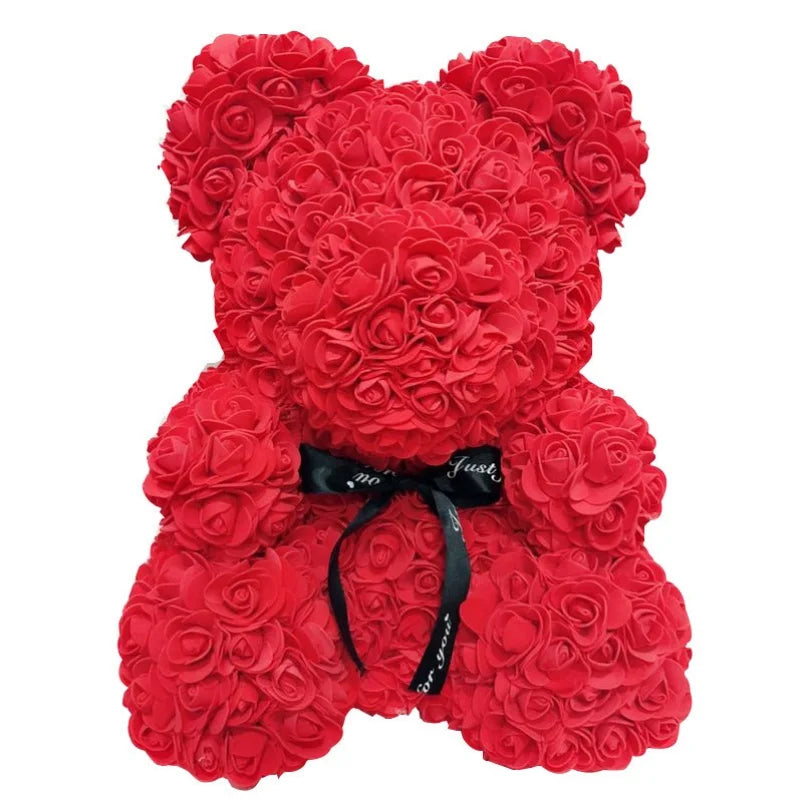 Rose Bear Romantic Creative