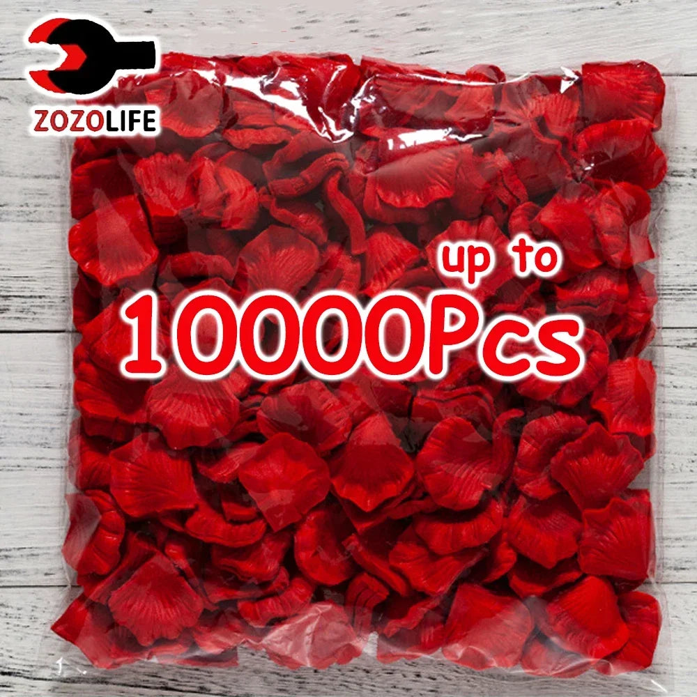 100-10000Pcs  Red Roses