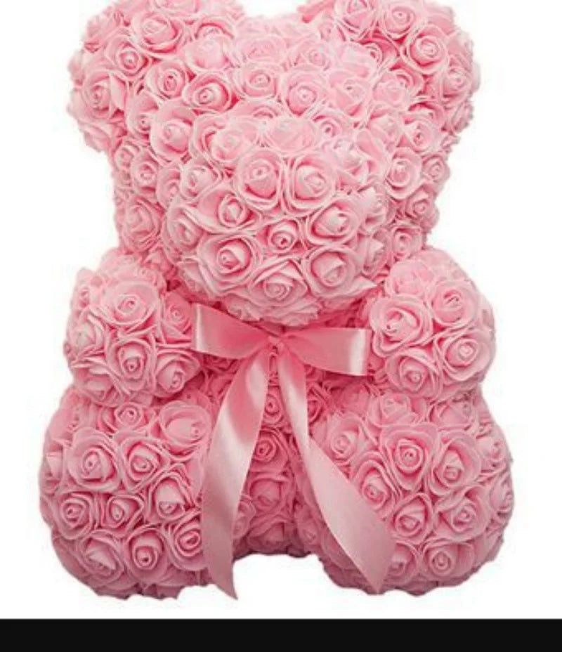 Rose Bear Romantic Creative