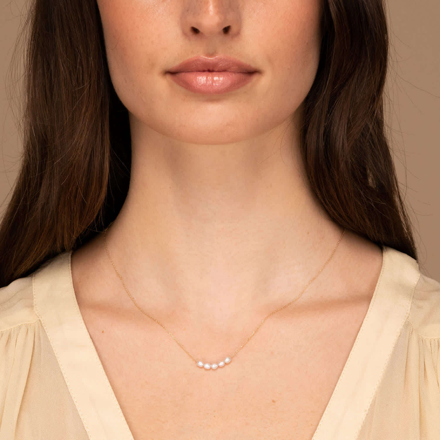 Lila Pearl Necklace