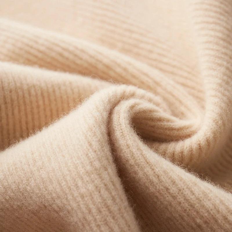 Expertly Woven Cashmere Zip Sweater