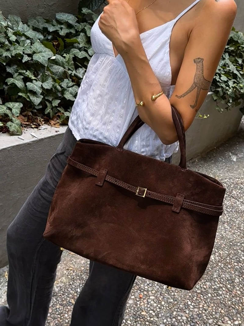 Viena Suede Bag