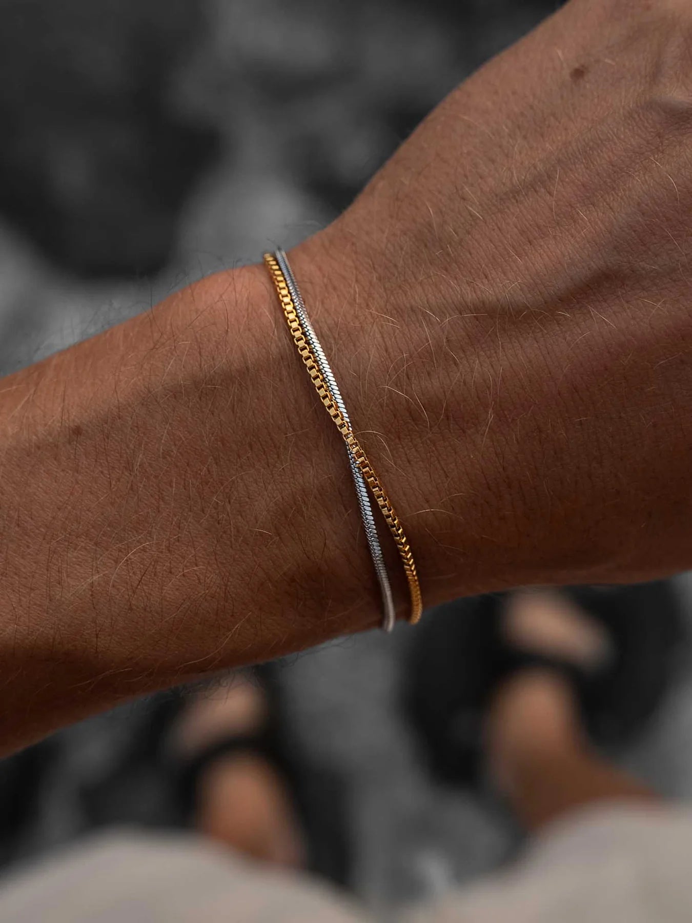 Minimal Snake Bracelet