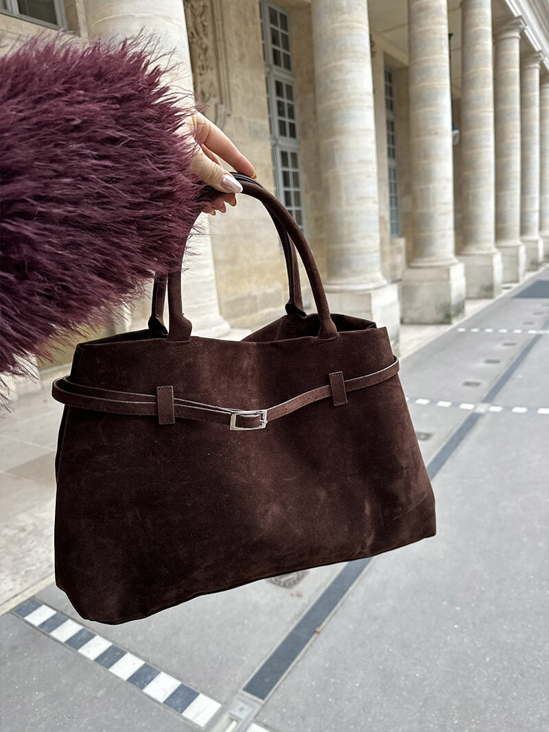 Viena Suede Bag