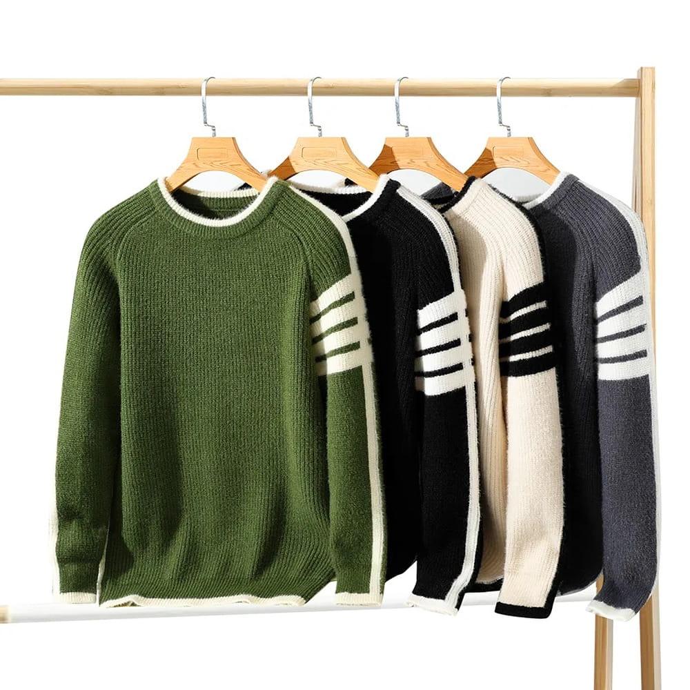 Classic Knit Stripe Sweater