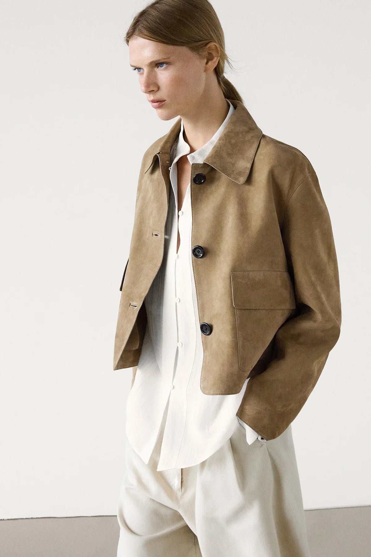 Suede Luxe Split Jacket