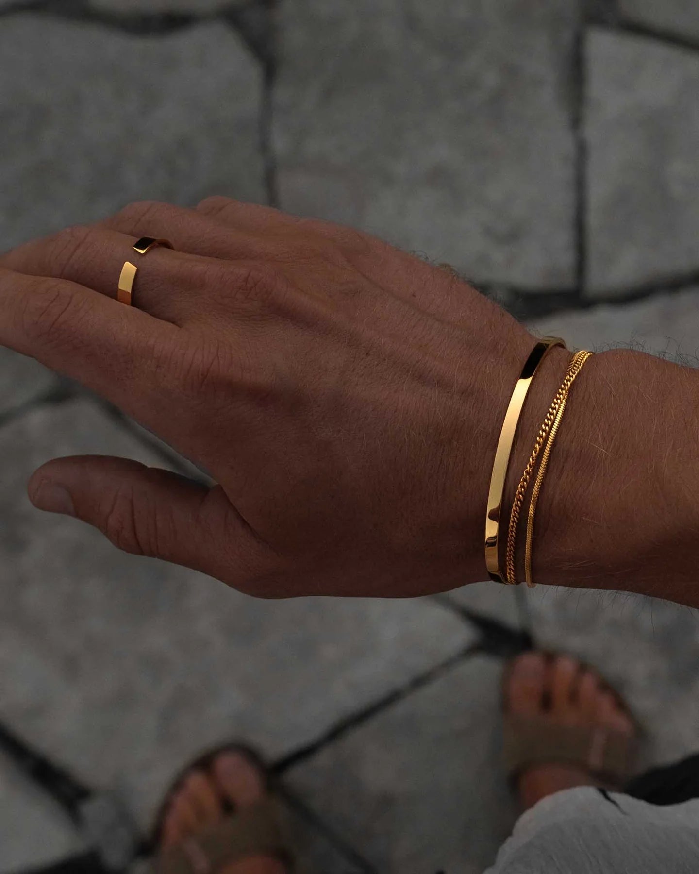 Minimal Chain Bracelet