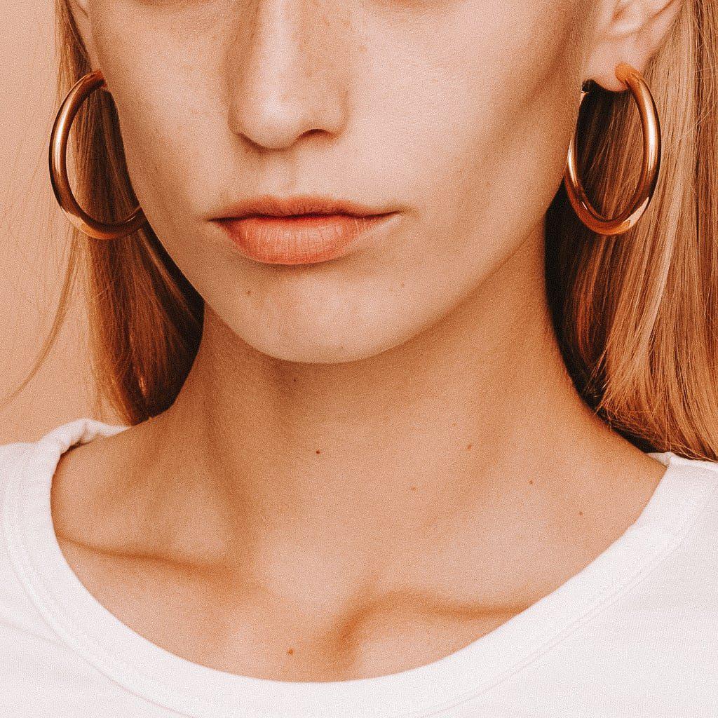 Luxe Cali Hoops Earrings