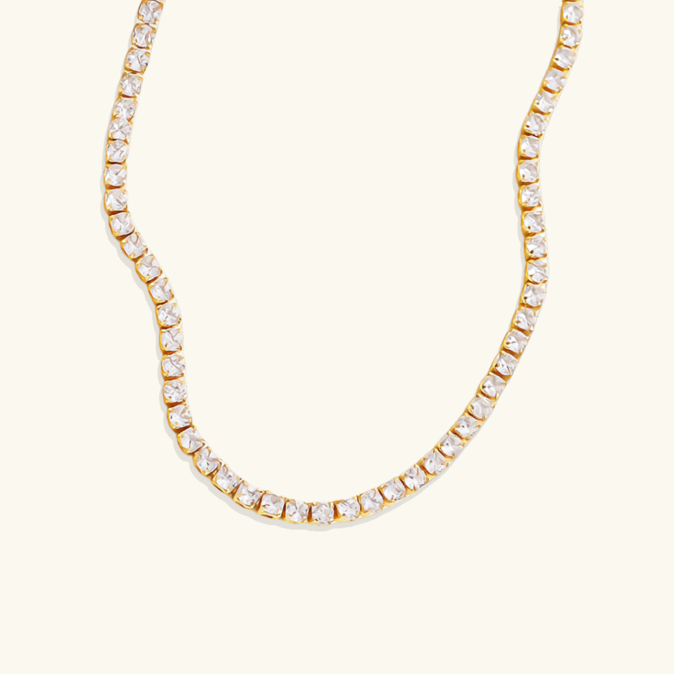 Elara Tennis Necklace